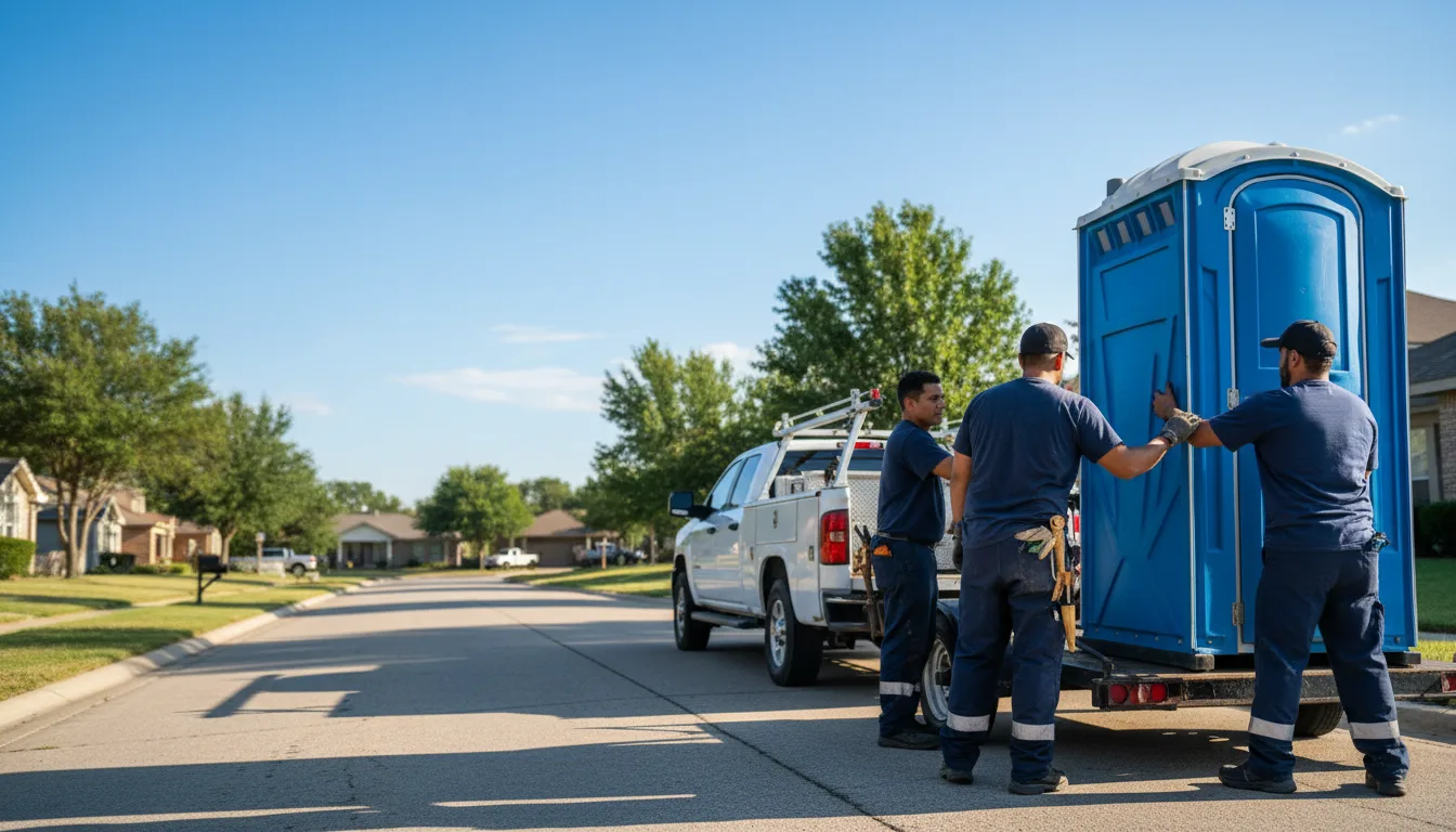 Portable Toilet Rental in Bronson, KS near me